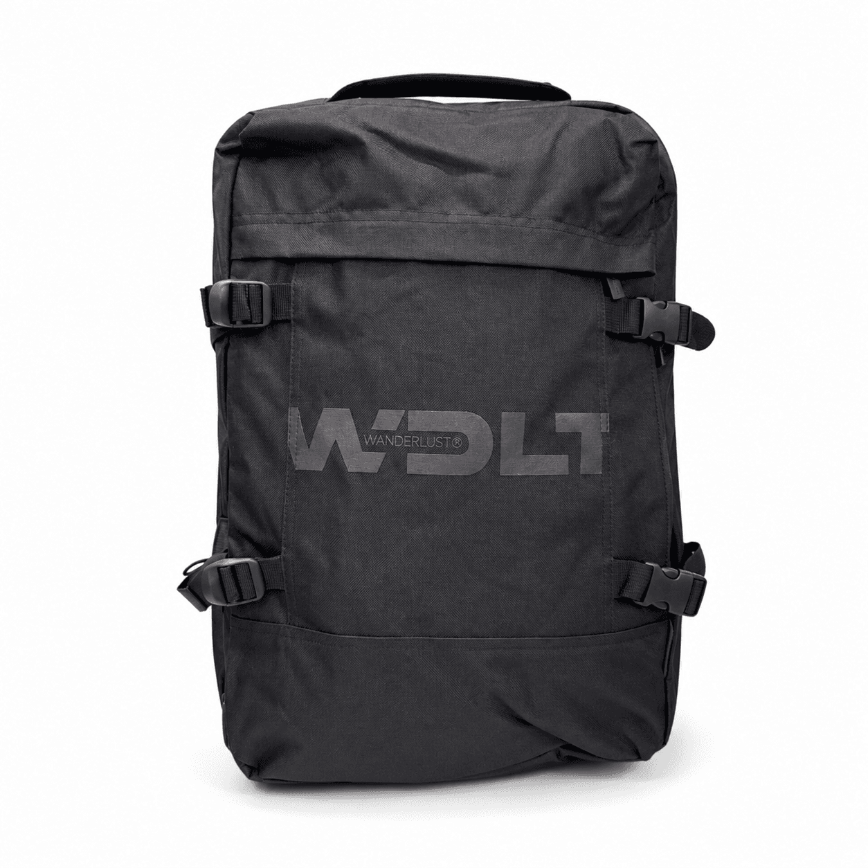 Wanderlust Maletín Go de Viaje 50cm Negro | Sintético, Correas Regulables