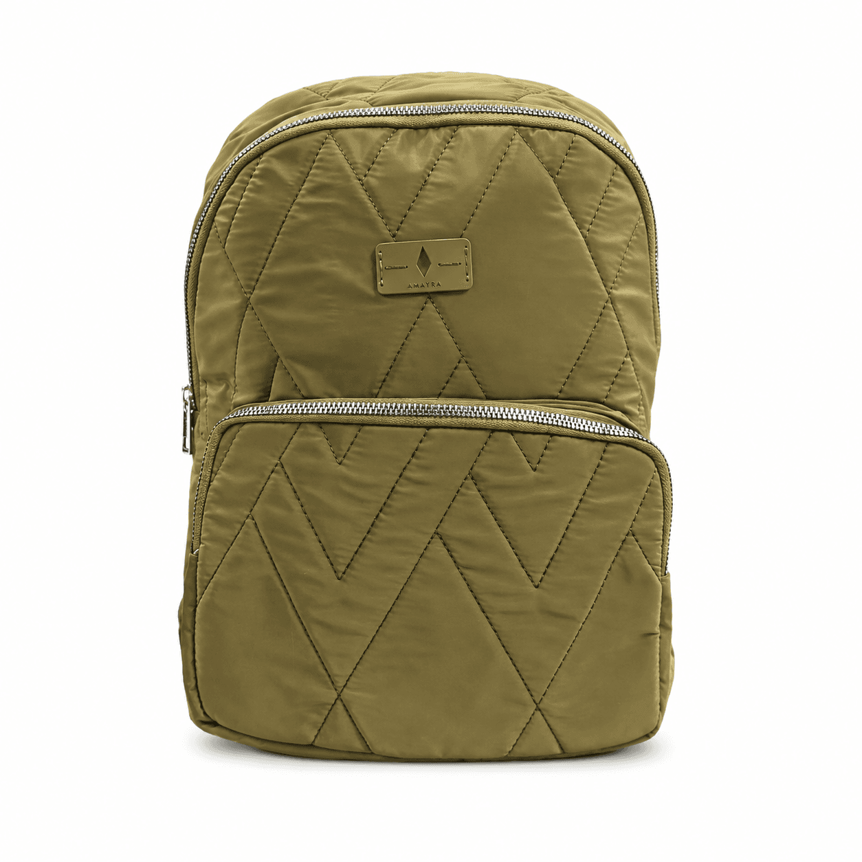 Amayra Mochila 32cm Verde | Sintético, Correas Regulables